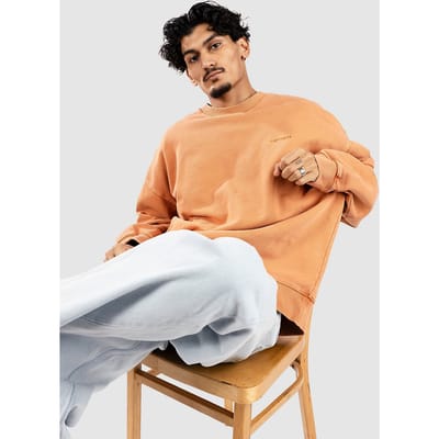 Carhartt WIP Benton Sweater oranje