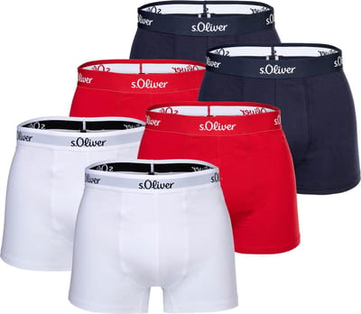 s.Oliver Boxershorts Set van 6