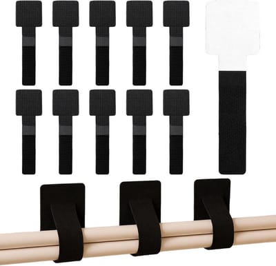 Solidchoice - Kabelbeheer Kit met Zelfklevende Kabelhouders