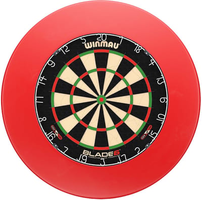 Winmau Blade 6 + Surround - Dartset Rood