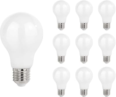 Spectrum LED Lamp A60 E27 - 11W - 230V - 1500 Lumen - 4000K Neutraal Wit - Ø61mm - Voor Plafondlamp, Tafellamp of Vloerlamp - 10 stuks