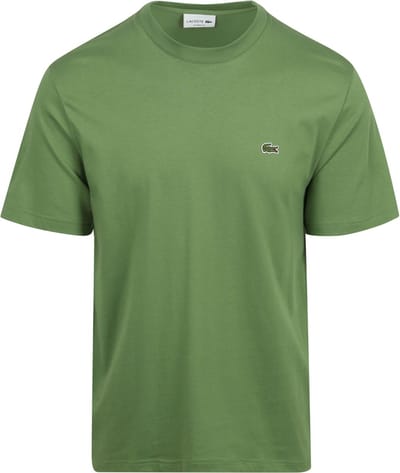 Lacoste T-Shirt Groen - Maat XL - Heren - Casual T-shirts