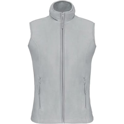 Kariban Bodywarmer van microfleece dames K906 - Snow Grey - M