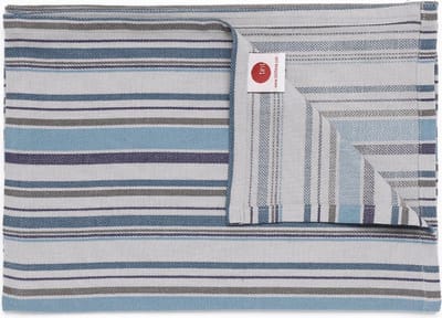 TINT TAFELKLEED 150X250 STRIPED SATIN AQUA
