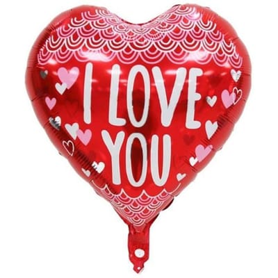 wedding balloon heart shaped love balloon wedding dress up proposal party arrangement balloons I love you aluminum foil balloon 18inch