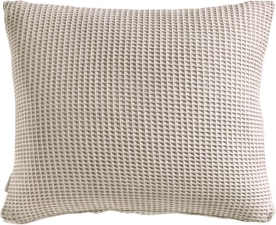 Heckettlane Kussensloop Wafel - Kussenhoes van 60x70 cm - 1 stuk - 100% Katoen - Grijs