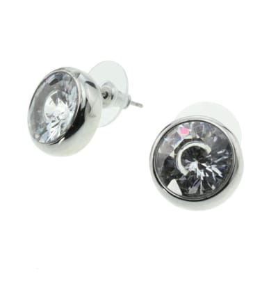 Behave - Oorknop - Cubic Zirconia Steen - 1,3 cm