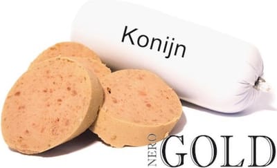 Nero Pure Vlees worst Konijn 400gr - 6 stuks
