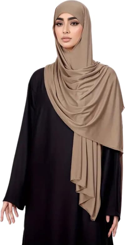 Bovista Hoofddoek - Hijab - Dames - Abaya - Sjaal - Islamitische Kleding - Moslim Kleding - Alhamdulillah - Khaki