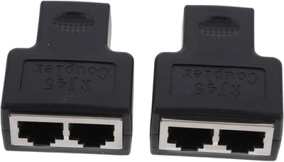 Ethernet Splitter Adapter - Netwerk Splitter - Netwerk Uitbreiding - 1 tot 2 Poorten