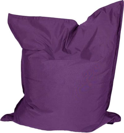 Mr. Lounge - Zitzak met binnenzak-kind-volwassene - maat M - 130 x 150 - Outdoor Dralon Uni Paars