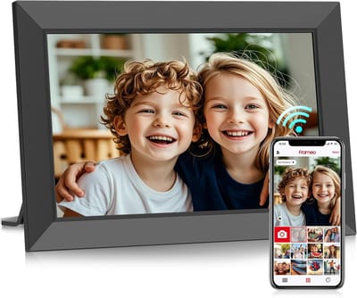 Digitale Fotolijst – 10,1 Inch – Wifi Smart HD Touchscreen Met 32GB Geheugen – Voor Foto’s En Video’s Delen – Zwart