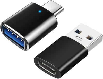 2x USB C naar USB A Adapter - USB naar USB C Adapter - USB C naar USB Adapter - USB C naar USB A Converter - USB C naar USB A Female