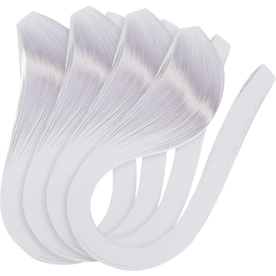 VBS Quilling strepen "Wit", 3 mm, 600 stuks