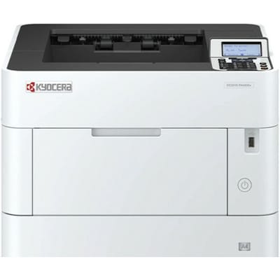 Laserprinter Kyocera ECOSYS PA5000x, zwart-wit, USB,LAN,SD-/SDHC, duplex/mobiel afdrukken, tot A4, incl. toner, wit