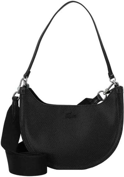 LACOSTE Schoudertas Chantaco Moon Bag Noir Zwart