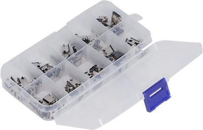 100 Stuks Type C USB Female Plug Connector - Solderen, Reparatie en Vervangadapter voor USB-C Jack