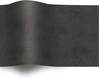 Vloeipapier tissuepapier zijdepapier ZWART, 50x75cm - 17gr (480 stuks)