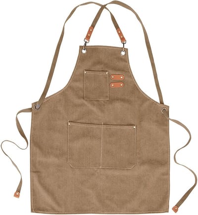 Keukenschort Gebonden - Schort - Dames - Mannen - Vrouw - Kookschort - BBQ - Keuken - Koken - Bakken