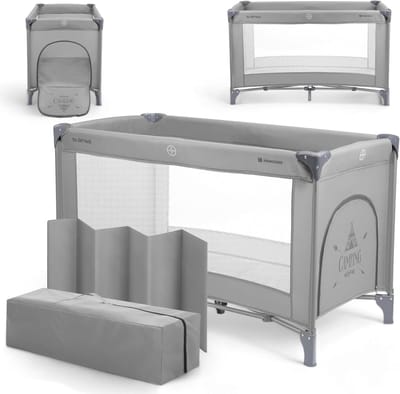 Opvouwbaar reisbed voor baby's tot 15 kg - Compact, licht en handig voor onderweg