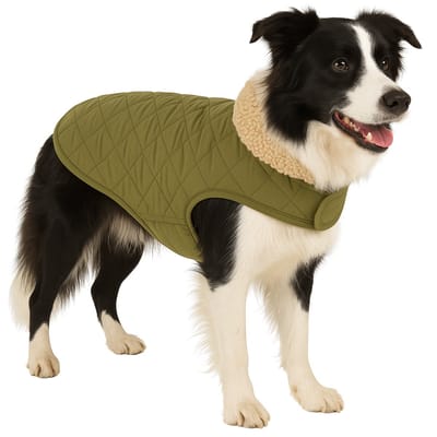 Hondenjas – Flamingo Bonnie – honden jas – hondenjasjes winter – hondenjas waterdicht – 50 cm – A:50cm B:38-40cm C:62-68cm – groen