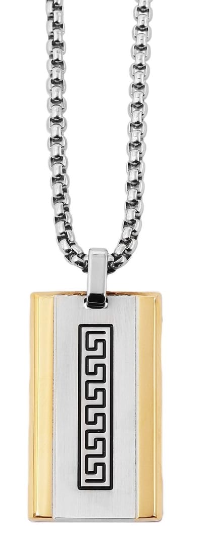 AKZENT Akzent unisex ketting met hanger Ikechi, duurzaam