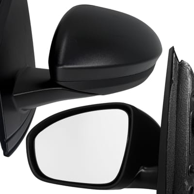 BILMAX Linker Buitenspiegel Vervanging voor Dacia Sandero III | Logan III | Jogger 2021–2025, Handmatig Verstelbaar (Interne Joystick), Handmatig Inklapbaar, Niet Verwarmd, Zwart (Bestuurderszijde)