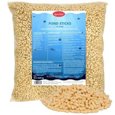 10 liter (0,85 kg) Lyra Pond® Pond Sticks visvoer vijvervoer
