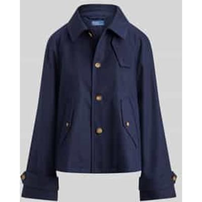 Regular Fit trenchcoat van puur katoen