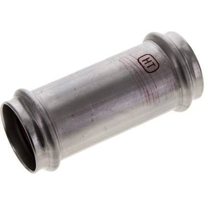Perskoppeling - 35mm Persmof - RVS Lang