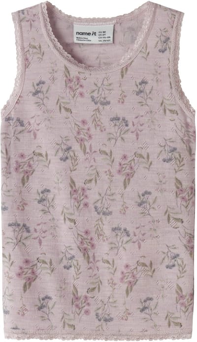 NAME IT - NMFWANG WOOL NEEDLE TANK TOP - Meisjes - T-shirts