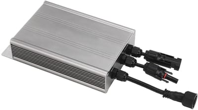 Zonne-omvormer - Micro-omvormer - Energie Omzetten - MPPT Pure Sinus - 186 x 110 mm - Grijs