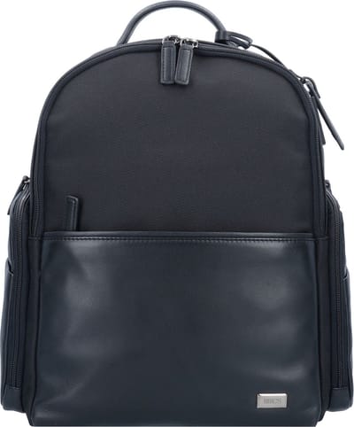 BRIC'S Laptop rugzak Rugzak met laptopvak Monza Business Backpack Black / Black Zwart