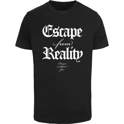 Mister Tee - Escape From Reality Heren T-shirt - M - Zwart