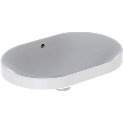 Geberit VariForm built-in washbasin, elliptical 500.729.01.2