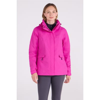 Mountain Warehouse Dames/Dames Thunderstorm II 3 in 1 Waterdichte Jas (Helder Roze)