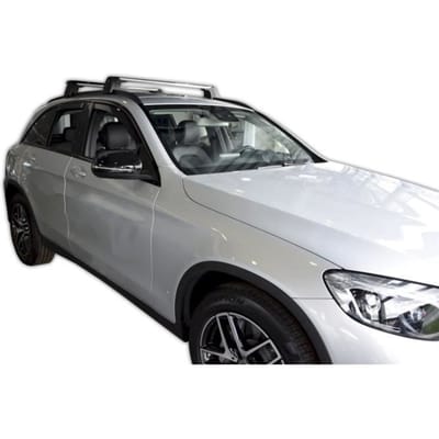 Déflecteurs d'air - J&J AUTOMOTIVE - Mercedes GLC X253 - Fumé - Installation facile - Acrylique renforcé