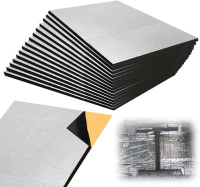 Isolatiemat voor auto - 15 stuks geluidsisolatie en warmte-isolatie 250 x 180 x 5 mm