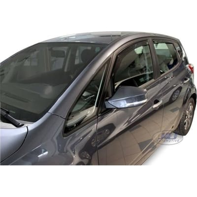 Déflecteurs d'air - J&J AUTOMOTIVE - Hyundai Ix20 - Fumé - Installation facile - Acrylique renforcé