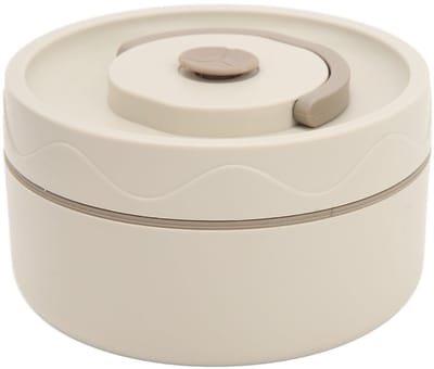 Dailygoods- Kookpot Thermisch - 304 Roestvrij Staal - Draagbaar - Lichtgewicht - Ronde Vorm - 420 Ml Inhoud - Lunchbox