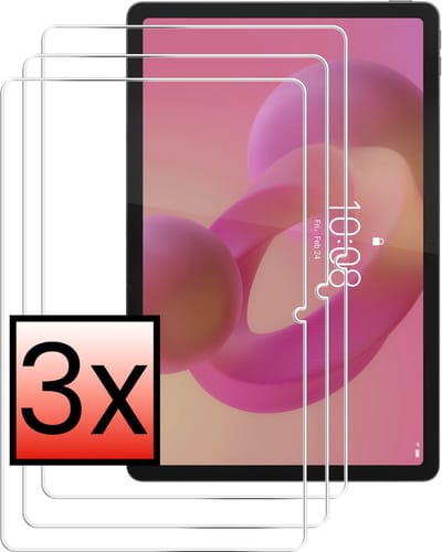 Screenprotector - 3 Stuks - Geschikt voor Lenovo Idea Tab - Extra Sterk - Beschermglas - Gehard Glas - Tempered Glass - Screen Protector - Bescherm Cover