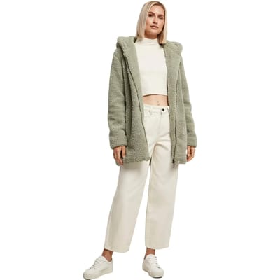 Vrouwelijke hoodie fleece Urban Classics Sherpa