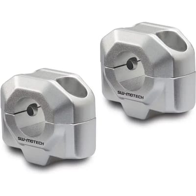 Sw-motech Stuurverhoger Grijs 22/20 mm