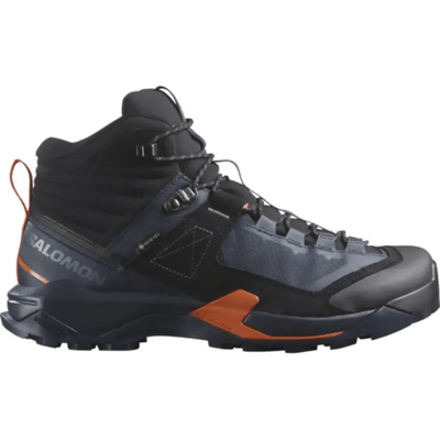 Salomon Shoes X Ultra Alpine Mid GTX Wandelschoen Heren (Maat - 13,5, Kleur - Blue Nights/Black/Red Orange)