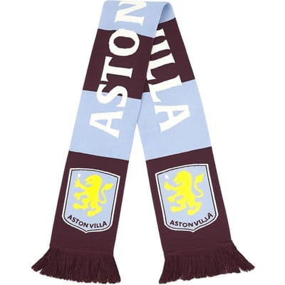 Aston Villa FC Streep Sjaal One Size