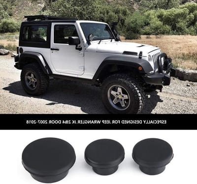 3 Stuks Rubber Plug voor Achterklep voor JK 2007-2018 - Vervangende Bandenhouder Accessoire