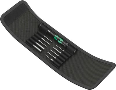 Schroevendraaierset - Precisie gereedschap - Elektronica reparatie - Ergonomische handgreep - Bitlengte 44 mm - Zwart