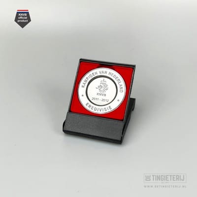 Miniatuur Kampioensschaal Eredivisie 11/12 - Ajax Amsterdam - Ajax - Voetbal - Minischaal - Officeel KNVB Product - Ajax Artikelen - Cadeau Ajax - Verzamelaar