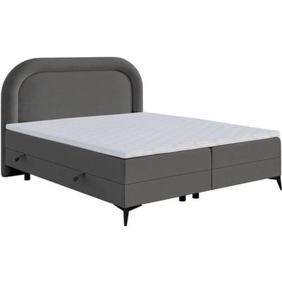 Boxspring Lorena velvet inclusief topper 180 x 200 cm | NADUVI Collection