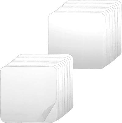 Dailygoods- Dubbelzijdige Tape Extra Sterk - Dubbelzijdige Plakkers - Dubbelzijdige Tape Transparant - Dubbelzijdige Tape Dun - 20 Stuks - 2.20 × 5.5 cm - Plakpads